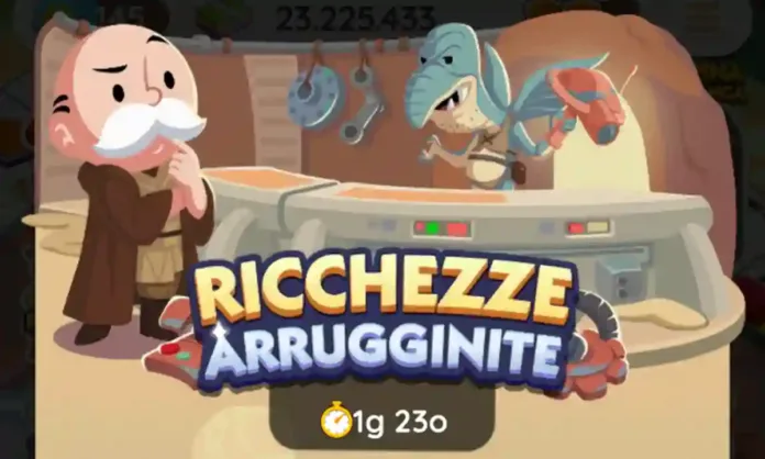Evento Ricchesse Arrugginite Monopoly Go (Elenco dei Premi)
